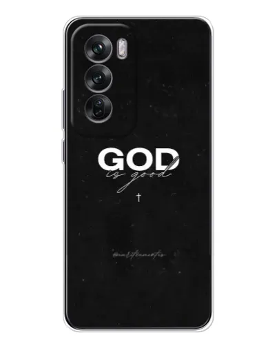 Чехол для OPPO Reno 12 с картинкой «GOD — Бог над всем» Чехол для OPPO Reno 12 с картинкой «GOD — Бог над всем»