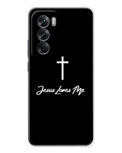Чехол для OPPO Reno 12 с картинкой «Иисус любит тебя» Чехол для OPPO Reno 12 с картинкой «Иисус любит тебя»