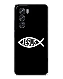 Чехол для OPPO Reno 12 с картинкой «Классический Jesus»