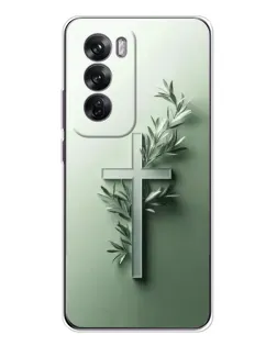 Чохол для OPPO Reno 12 з картинкою «Оливкова гілка»