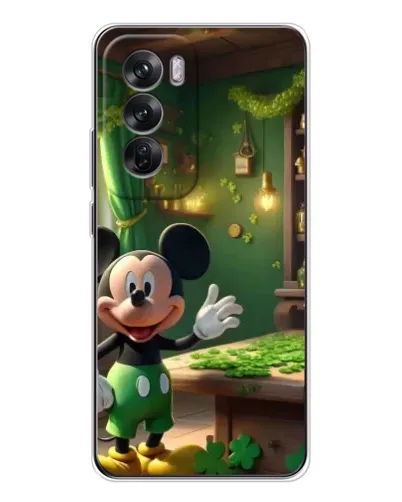 Чехол для OPPO Reno 12 с картинкой «Микки в мастерской» Чехол для OPPO Reno 12 с картинкой «Микки в мастерской»