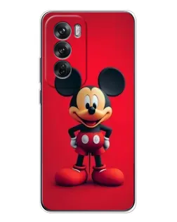 Чехол для OPPO Reno 12 с картинкой «Mickey в полный рост»