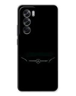 Чехол для OPPO Reno 12 с картинкой «Mercedes Stealth Look»
