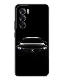 Чехол для OPPO Reno 12 с картинкой «Mercedes Vision — концепт»