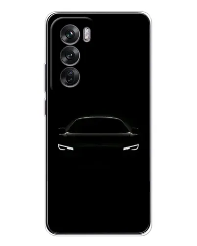 Чехол для OPPO Reno 12 с картинкой «Взгляд Audi в темноте» Чехол для OPPO Reno 12 с картинкой «Взгляд Audi в темноте»