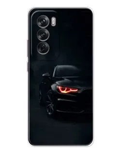Чехол для OPPO Reno 12 с картинкой «Audi — хищный взгляд»