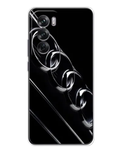 Чехол для OPPO Reno 12 с картинкой «Audi — абстрактные кольца» Чехол для OPPO Reno 12 с картинкой «Audi — абстрактные кольца»