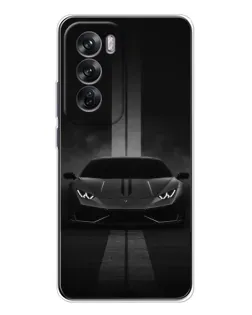 Чехол для OPPO Reno 12 с картинкой «Lamborghini симметрия дорог» Чехол для OPPO Reno 12 с картинкой «Lamborghini симметрия дорог»