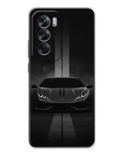 Чехол для OPPO Reno 12 с картинкой «Lamborghini симметрия дорог» Чехол для OPPO Reno 12 с картинкой «Lamborghini симметрия дорог»