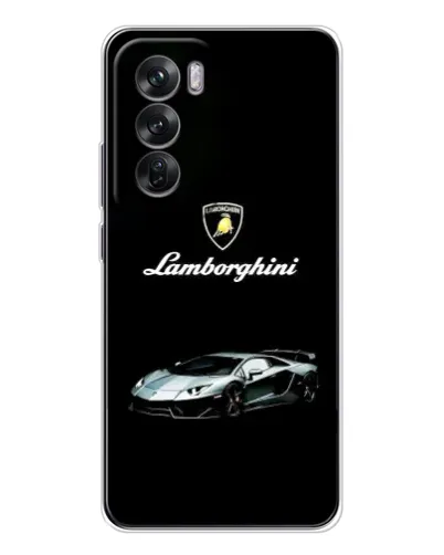 Чехол для OPPO Reno 12 с картинкой «Логотип Lamborghini классика» Чехол для OPPO Reno 12 с картинкой «Логотип Lamborghini классика»