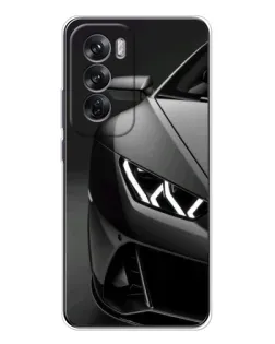 Чехол для OPPO Reno 12 с картинкой «Lamborghini фары детализация» Чехол для OPPO Reno 12 с картинкой «Lamborghini фары детализация»