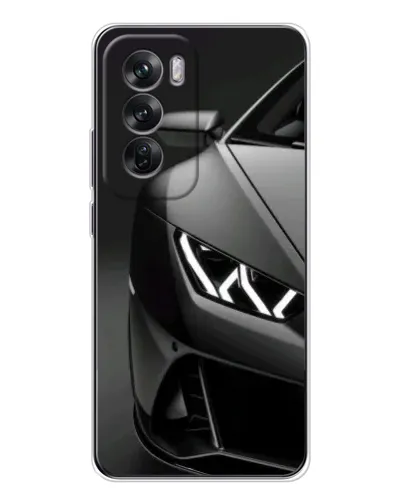 Чехол для OPPO Reno 12 с картинкой «Lamborghini фары детализация» Чехол для OPPO Reno 12 с картинкой «Lamborghini фары детализация»
