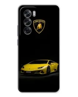 Чехол для OPPO Reno 12 с картинкой «Lamborghini желтый акцент» Чехол для OPPO Reno 12 с картинкой «Lamborghini желтый акцент»