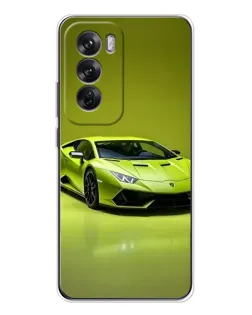 Чехол для OPPO Reno 12 с картинкой «Салатовый Lamborghini Huracan» Чехол для OPPO Reno 12 с картинкой «Салатовый Lamborghini Huracan»