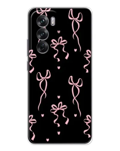 Чехол для OPPO Reno 12 с картинкой «Тонкие ленты»