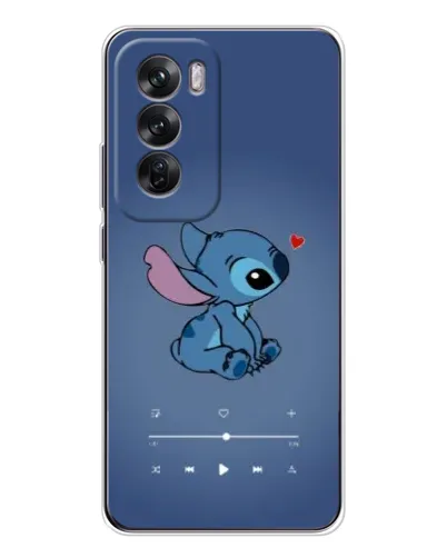 Чехол для OPPO Reno 12 с картинкой «Музыкальный Stitch» Чехол для OPPO Reno 12 с картинкой «Музыкальный Stitch»