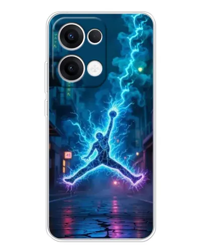 Чехол для OPPO Reno 13 5G с картинкой «Jordan Gold Jumpman» Чехол для OPPO Reno 13 5G с картинкой «Jordan Gold Jumpman»