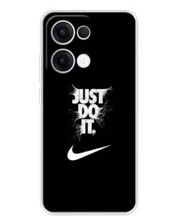 Чехол для OPPO Reno 13 5G с картинкой «Текстовый принт Nike» Чехол для OPPO Reno 13 5G с картинкой «Текстовый принт Nike»
