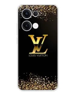 Чехол для OPPO Reno 13 5G с картинкой «LV — золотые искры»