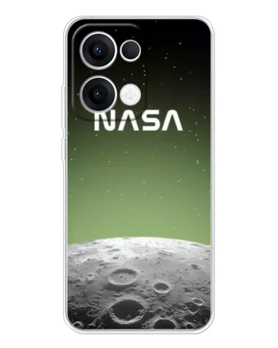 Чехол для OPPO Reno 13 5G с картинкой «NASA — лунный градиент» Чехол для OPPO Reno 13 5G с картинкой «NASA — лунный градиент»