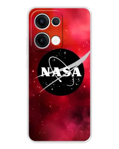 Чехол для OPPO Reno 13 5G с картинкой «NASA — красная туманность» Чехол для OPPO Reno 13 5G с картинкой «NASA — красная туманность»
