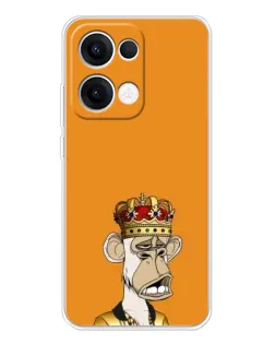Чехол для OPPO Reno 13 5G с картинкой «Золотая обезьяна Bored Ape» Чехол для OPPO Reno 13 5G с картинкой «Золотая обезьяна Bored Ape»