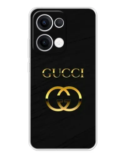 Чехол для OPPO Reno 13 5G с картинкой «Золотой логотип Gucci» Чехол для OPPO Reno 13 5G с картинкой «Золотой логотип Gucci»