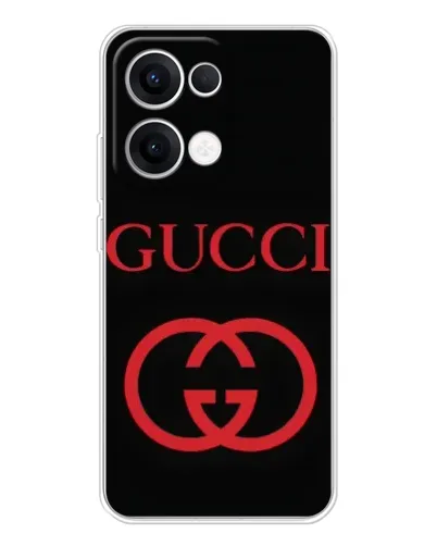 Чехол для OPPO Reno 13 5G с картинкой «Gucci — красный логотип» Чехол для OPPO Reno 13 5G с картинкой «Gucci — красный логотип»