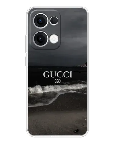Чехол для OPPO Reno 13 5G с картинкой «Gucci — морской прибой» Чехол для OPPO Reno 13 5G с картинкой «Gucci — морской прибой»