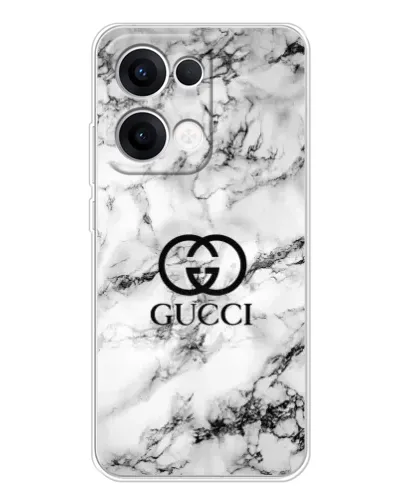 Чехол для OPPO Reno 13 5G с картинкой «Gucci — мраморный шик» Чехол для OPPO Reno 13 5G с картинкой «Gucci — мраморный шик»