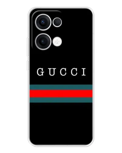 Чехол для OPPO Reno 13 5G с картинкой «Gucci — красный пояс» Чехол для OPPO Reno 13 5G с картинкой «Gucci — красный пояс»
