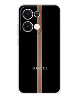 Чехол для OPPO Reno 13 5G с картинкой «Gucci — строгая линия»