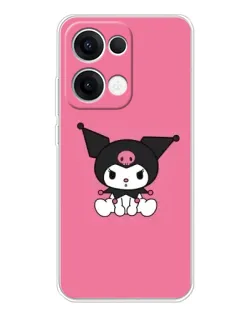 Чехол для OPPO Reno 13 5G с картинкой «Хмурая Kuromi»