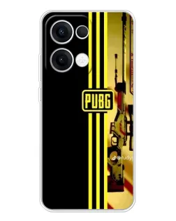 Чехол для OPPO Reno 13 5G с картинкой «PUBG — камуфляжный шлем»