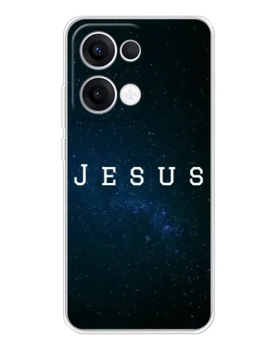 Чехол для OPPO Reno 13 5G с картинкой «Звездное небо Jesus»