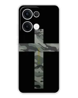 Чехол для OPPO Reno 13 5G с картинкой «Милитари Крест»