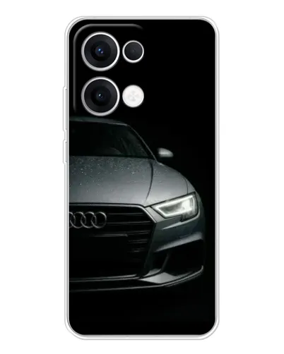 Чехол для OPPO Reno 13 5G с картинкой «Audi — детализация кузова»