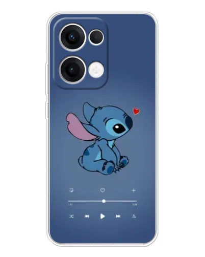 Чохол для OPPO Reno 13 5G з картинкою «Музичний Stitch»