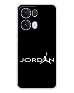 Чехол для OPPO Reno 13 Pro 5G с картинкой «Jordan White Logo»