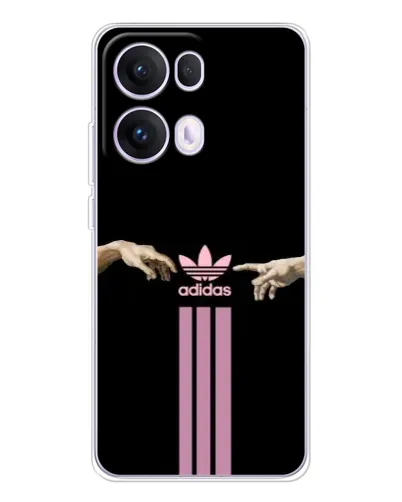 Чехол для OPPO Reno 13 Pro 5G с картинкой «Adidas Hands» Чехол для OPPO Reno 13 Pro 5G с картинкой «Adidas Hands»