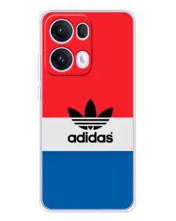 Чехол для OPPO Reno 13 Pro 5G с картинкой «Ретро блоки Adidas» Чехол для OPPO Reno 13 Pro 5G с картинкой «Ретро блоки Adidas»