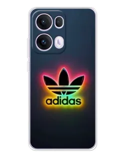 Чехол для OPPO Reno 13 Pro 5G с картинкой «Неоновый Adidas» Чехол для OPPO Reno 13 Pro 5G с картинкой «Неоновый Adidas»