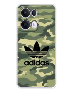 Чехол для OPPO Reno 13 Pro 5G с картинкой «Милитари стиль Adidas» Чехол для OPPO Reno 13 Pro 5G с картинкой «Милитари стиль Adidas»