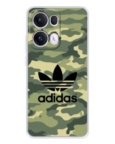 Чехол для OPPO Reno 13 Pro 5G с картинкой «Милитари стиль Adidas» Чехол для OPPO Reno 13 Pro 5G с картинкой «Милитари стиль Adidas»