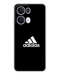 Чехол для OPPO Reno 13 Pro 5G с картинкой «Черная классика Adidas»