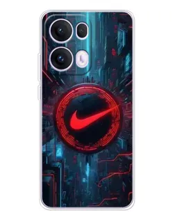 Чехол для OPPO Reno 13 Pro 5G с картинкой «Техногенный стиль Nike» Чехол для OPPO Reno 13 Pro 5G с картинкой «Техногенный стиль Nike»