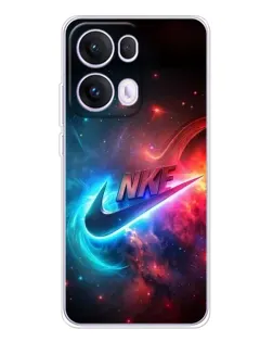 Чехол для OPPO Reno 13 Pro 5G с картинкой «Огненный логотип Nike» Чехол для OPPO Reno 13 Pro 5G с картинкой «Огненный логотип Nike»
