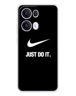 Чехол для OPPO Reno 13 Pro 5G с картинкой «Классический принт Nike» Чехол для OPPO Reno 13 Pro 5G с картинкой «Классический принт Nike»