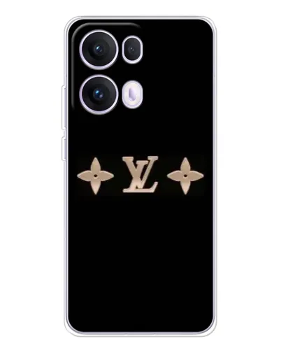 Чехол для OPPO Reno 13 Pro 5G с картинкой «Louis Vuitton — минимализм»