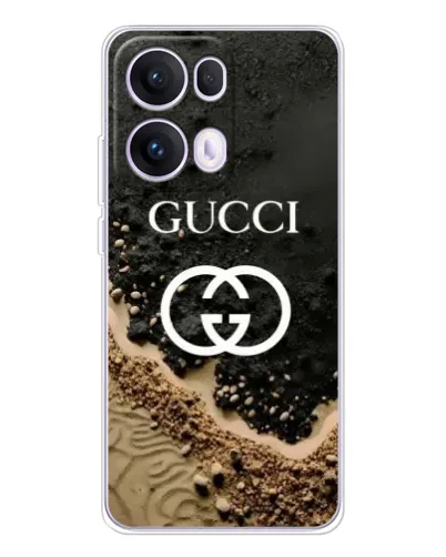 Чехол для OPPO Reno 13 Pro 5G с картинкой «Gucci — песчаные дюны»